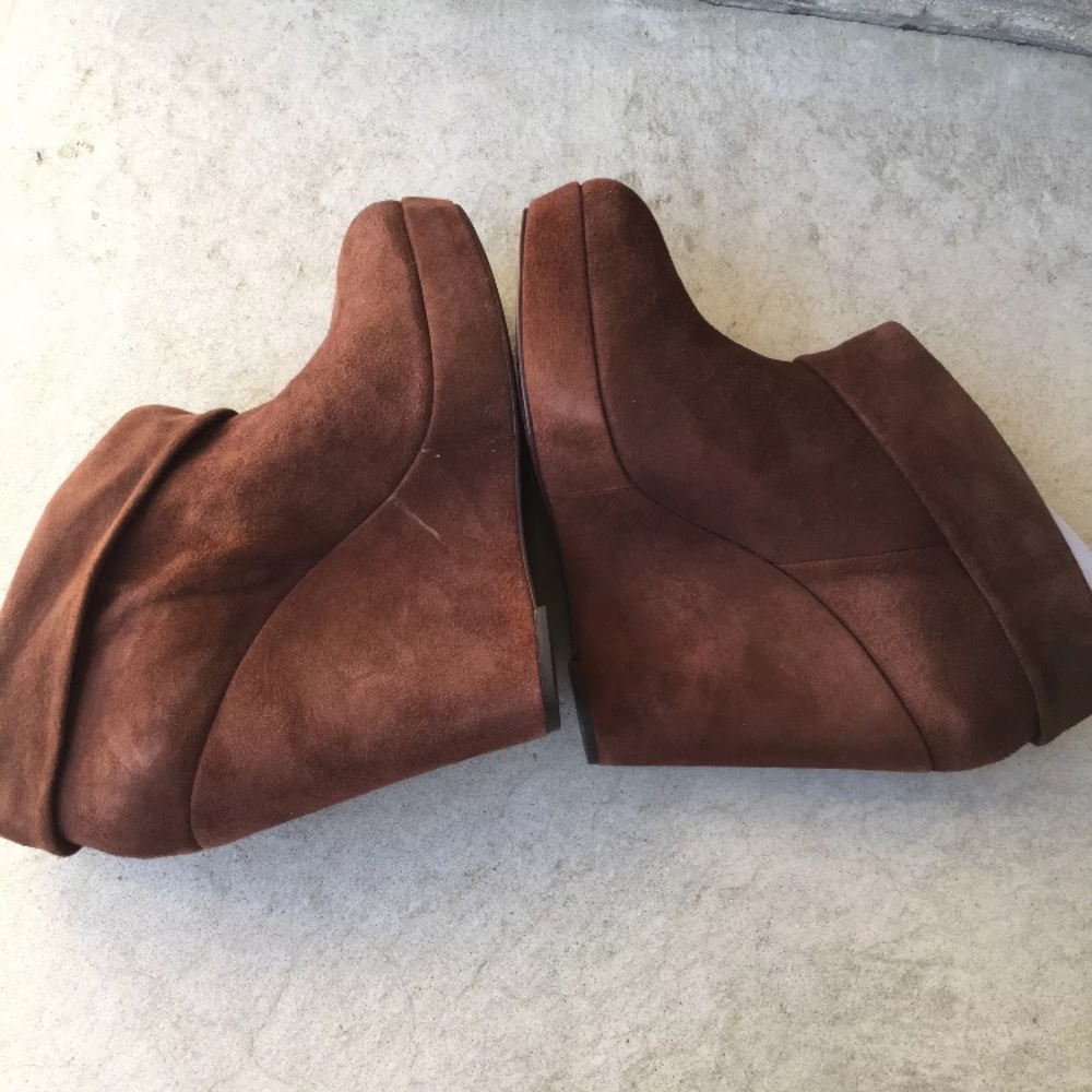 New POUR LA VICTOIRE "IDA" Wedge Platform Booties Size 9M🌸 - Picture 4 of 8